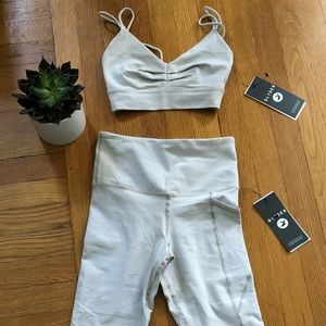 Glyder Beam 7/8 Cropped Legging and Bralette Set